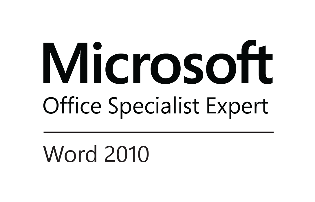 Microsoft Certified Word Expert logo